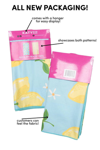 Italian Summer Reversible Quick Dry Towel