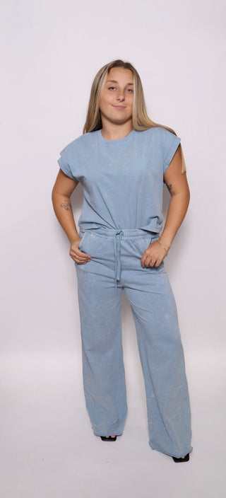 Waist Elastic Pants