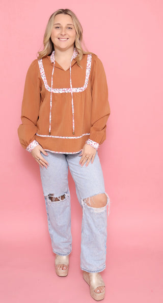 Harvest Bloom Peasant Top