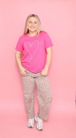 Studded Heart Tee
