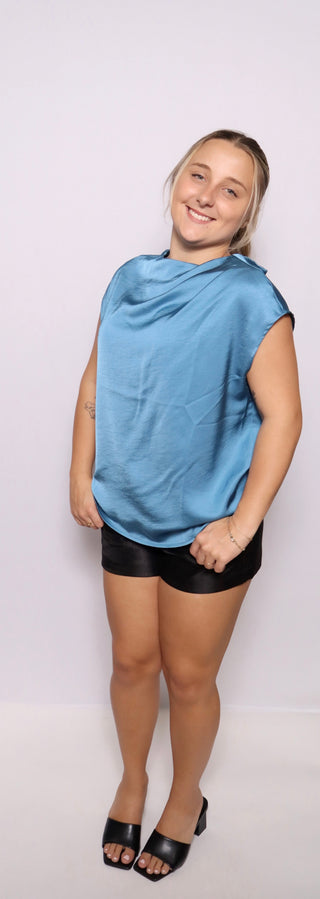 Draped Blouse