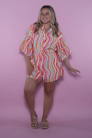 Seaside Sherbet Romper
