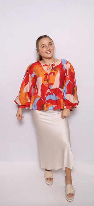 Boho Bloom Blouse