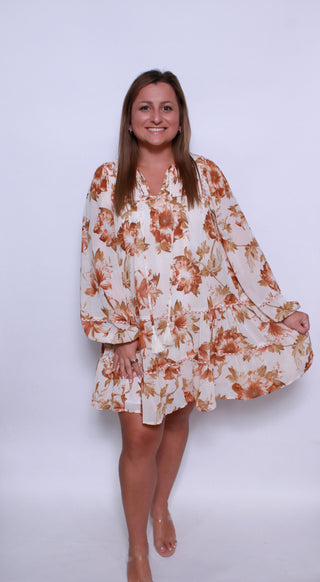 Bibi Floral Print Woven Dress