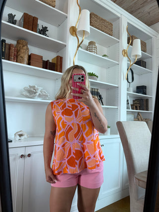 THML Sunset Mosaic Top