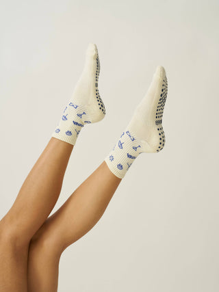 Vintage Summer Grip Socks