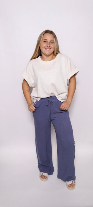 French Terry Cropped Top