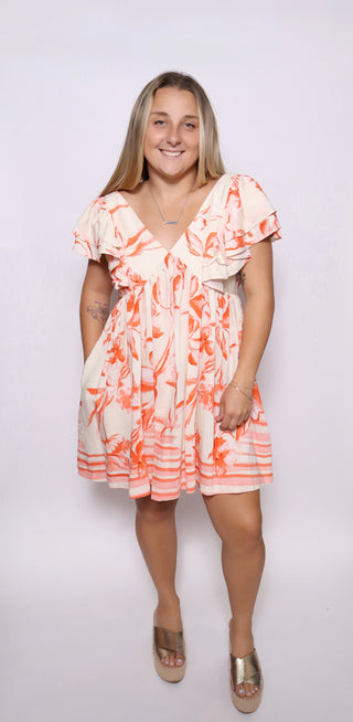 Sun-Kissed Bloom Dress