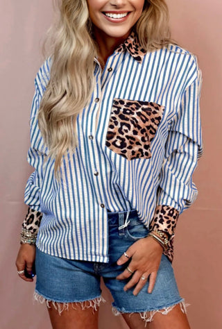 PRE ORDER - Wild Stripes Button Down