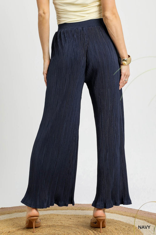 Sun Kissed Pleated Wide Legged Pants