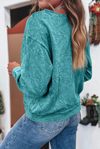 PRE ORDER - Saved By Grace Mineral Wash Sweatshirt