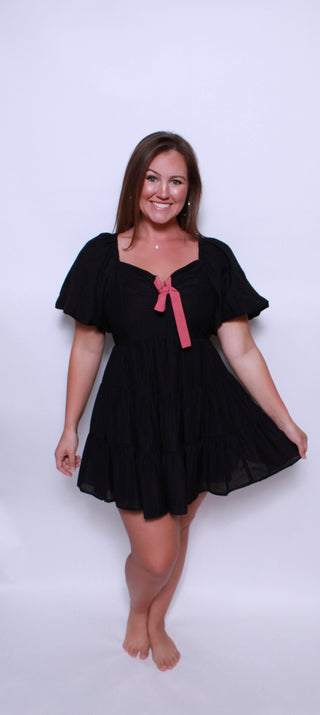 Seersucker Mini Dress