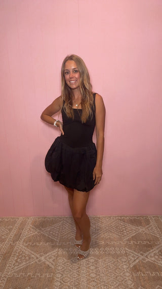 Bubble Hem Dress