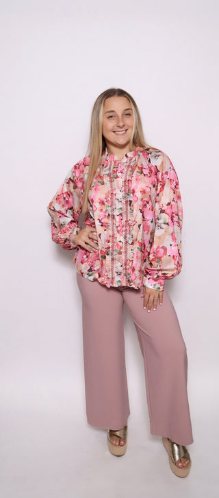 Crop Wide-Leg Pants
