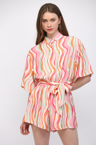 Seaside Sherbet Romper