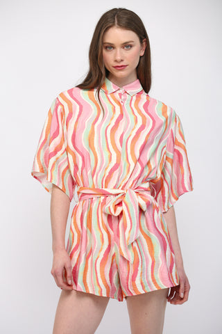 Seaside Sherbet Romper