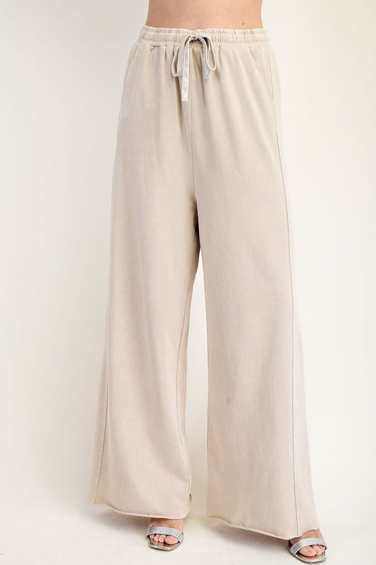 Waist Elastic Pants