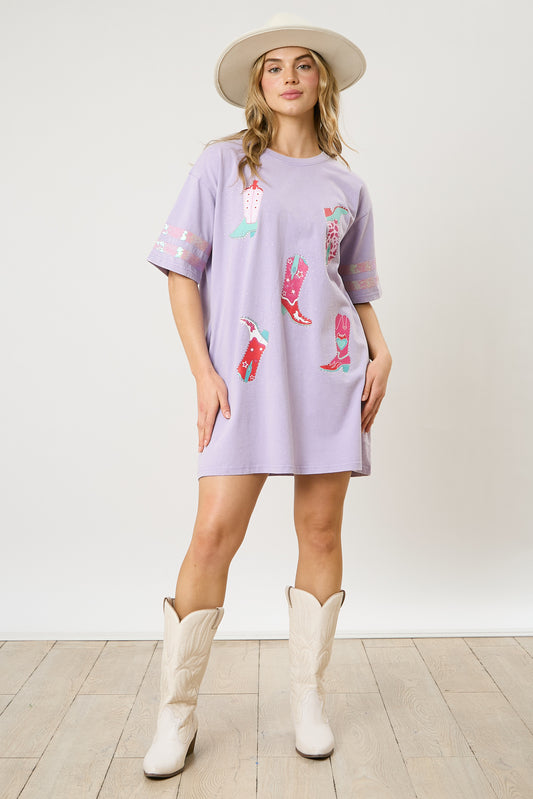 Rhinestone Rodeo Dress