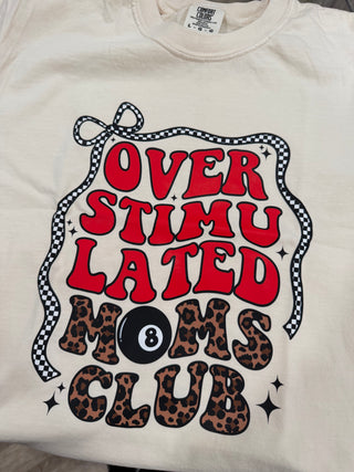 Overstimulated Moms Short Sleeve Tee
