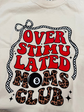 Overstimulated Moms Short Sleeve Tee