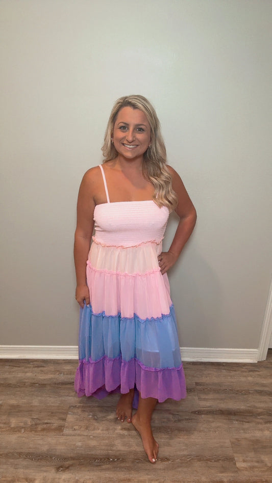 Lightly Loved Color Pop Dress