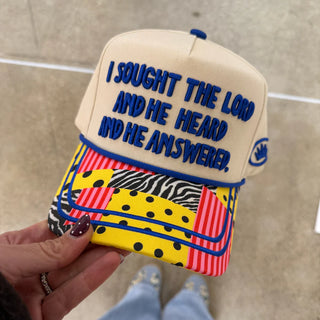 I Sought the Lord Statement Hat