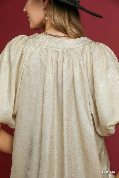 Champagne Glow Blouse