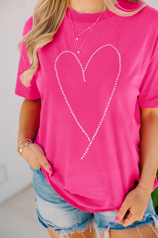 Studded Heart Tee