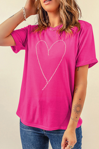 Studded Heart Tee