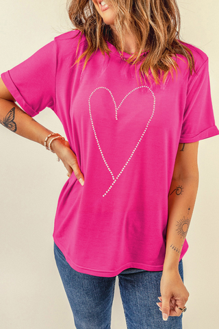 Studded Heart Tee