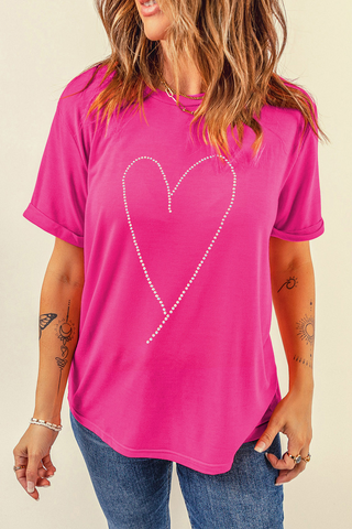 Studded Heart Tee