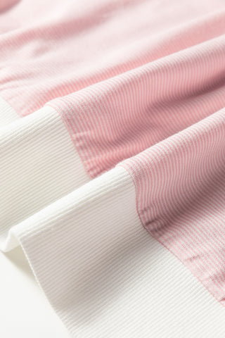 The Ella Stripe Contrast Top