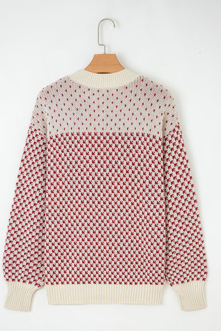 Cozy Classic Lantern Sleeve Sweater