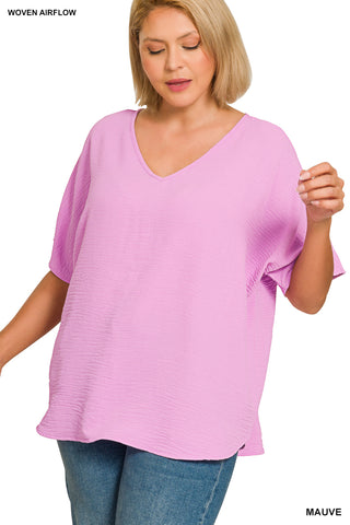 Zenana Simple Chic Plus Size Top