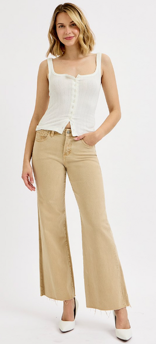RISEN Desert Drift Wide-Leg Jeans