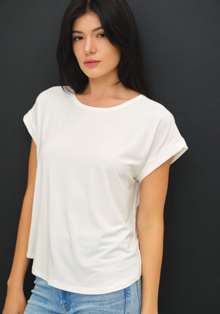 Bamboo Classic Neckline Top