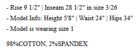 RISEN Whitewash Wide-Leg Jeans