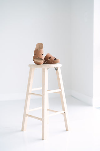 New Tan Wedge