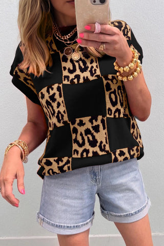 Wild Check Babe Top