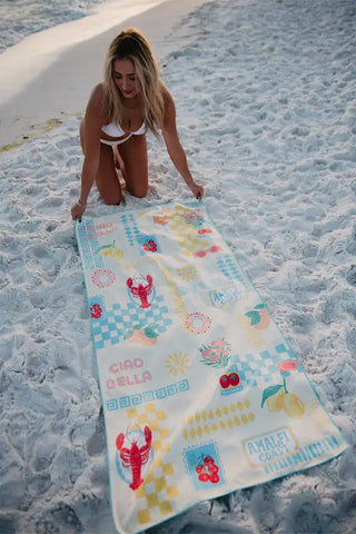 Italian Summer Reversible Quick Dry Towel