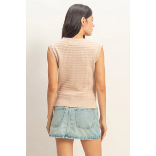 Blush Breeze Knit Tank