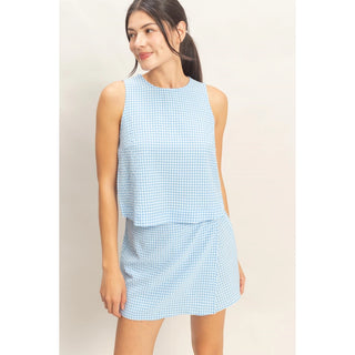 Bluebell Gingham Set