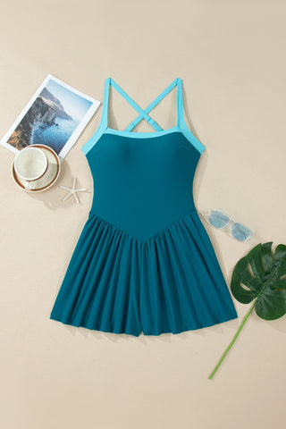 Tidal Tease Swim Dress