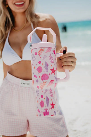 Seashell Social Tumbler