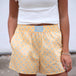 BUTTER/LIGHT BLUE POLKA DOT