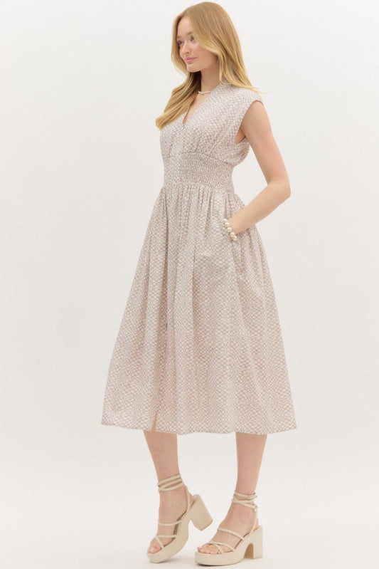 Soft Authority Dress