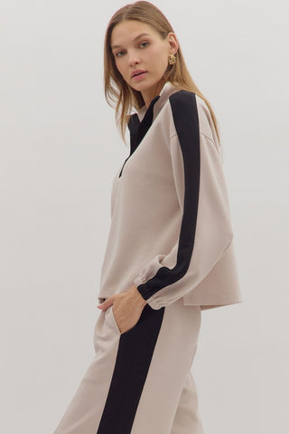 On the Move Half Zip Pullover
