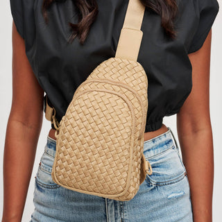 Beyond The Horizon Woven Neoprene Sling Sling Backpack