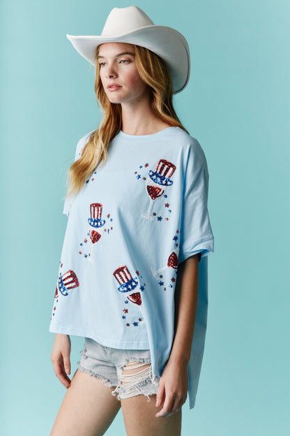 Sequin Americano Shirt