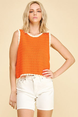Pinch Citrus Breeze Knit Top